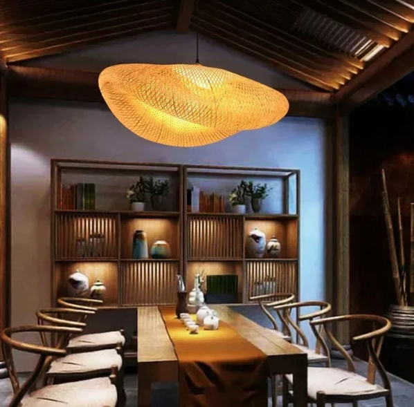 Suspension Artisanale en Bambou