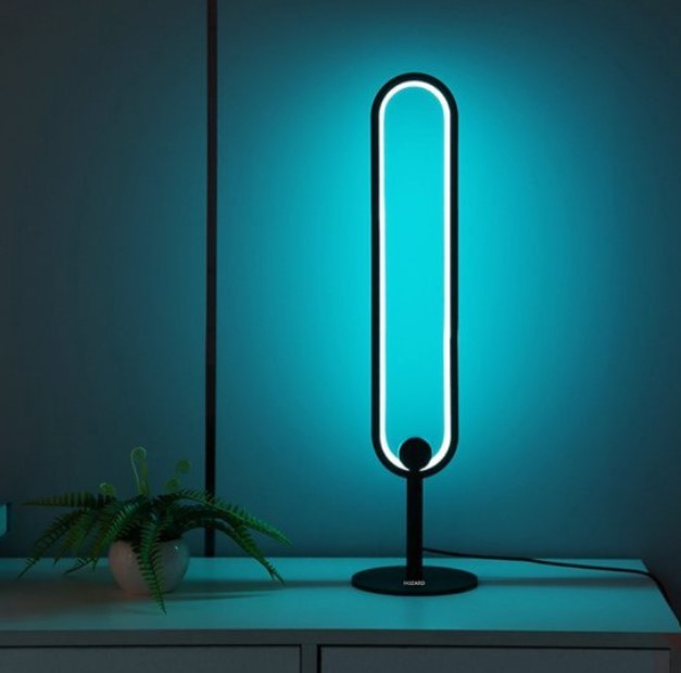 Modern oval LED lamp