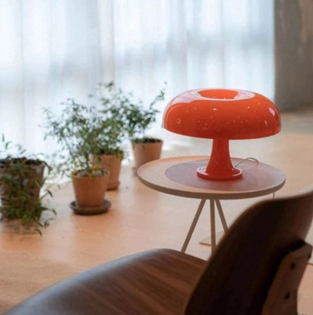 Vintage mushroom lamp
