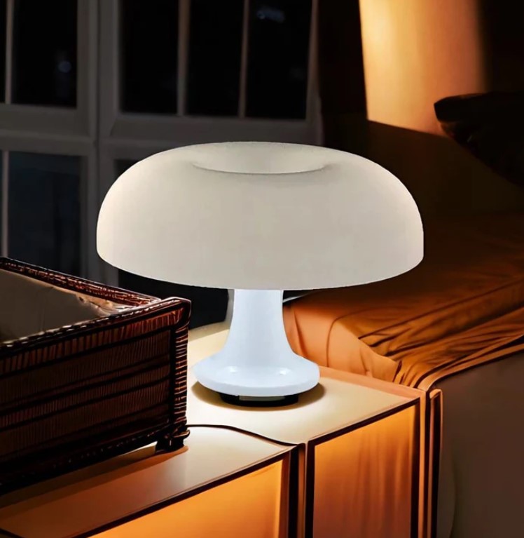 Lampe Vintage Forme Champignon