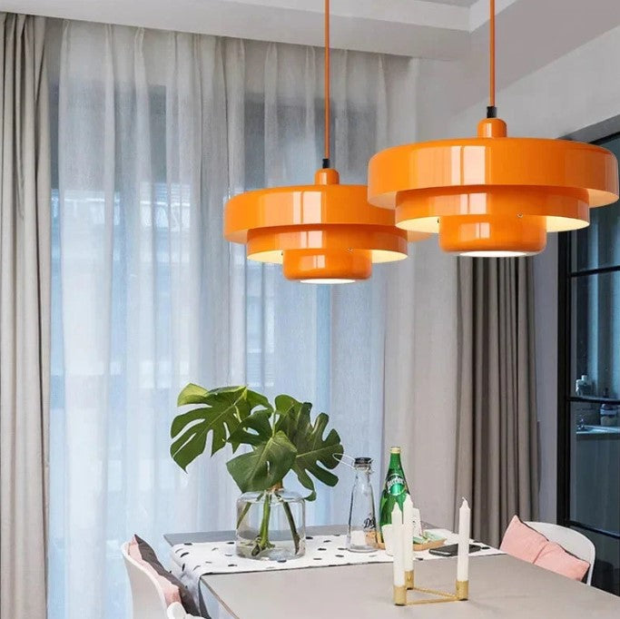 Nordic LED Chandelier Macaron