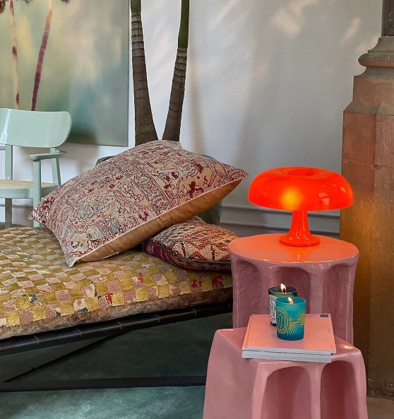 Vintage mushroom lamp