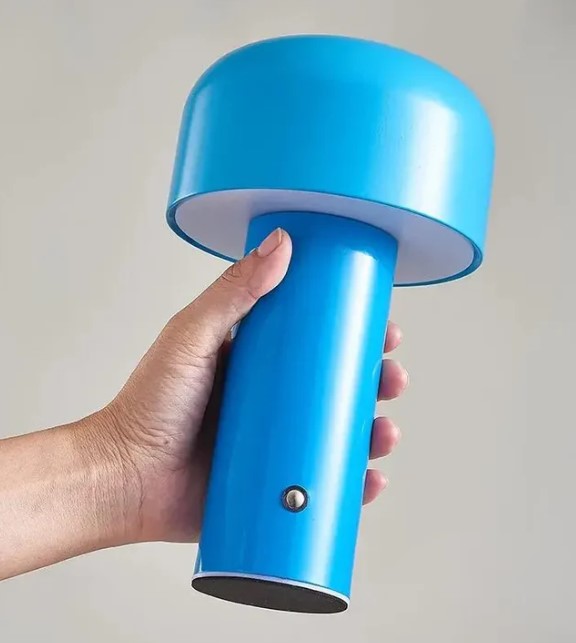 Lampe Champignon Tactile Rechargeable – Design Italien