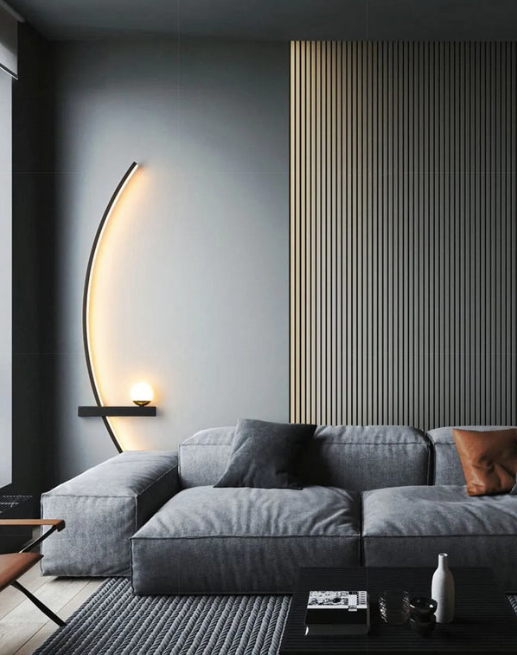 Applique Murale Lune LED – Éclairage Double