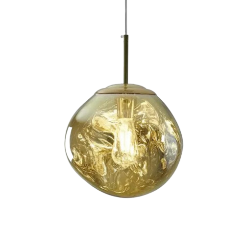 Suspension Galaxie – Verre Effet Fumé, Dimmable, Douille E27