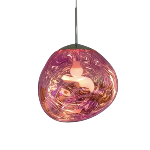 Suspension Galaxie – Verre Effet Fumé, Dimmable, Douille E27