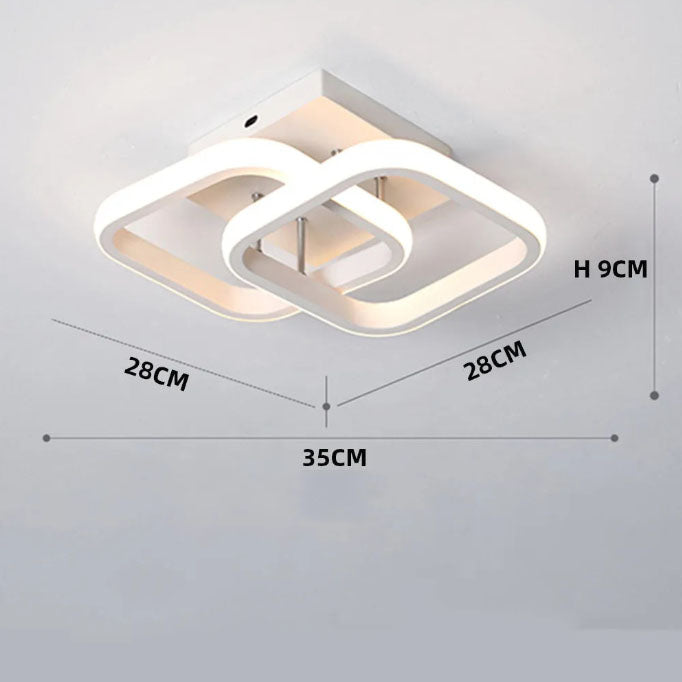 Plafonnier LED Géométrique Moderne