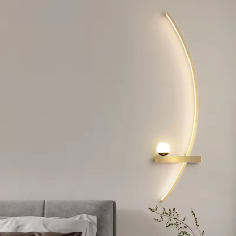 LED Moon wall light
