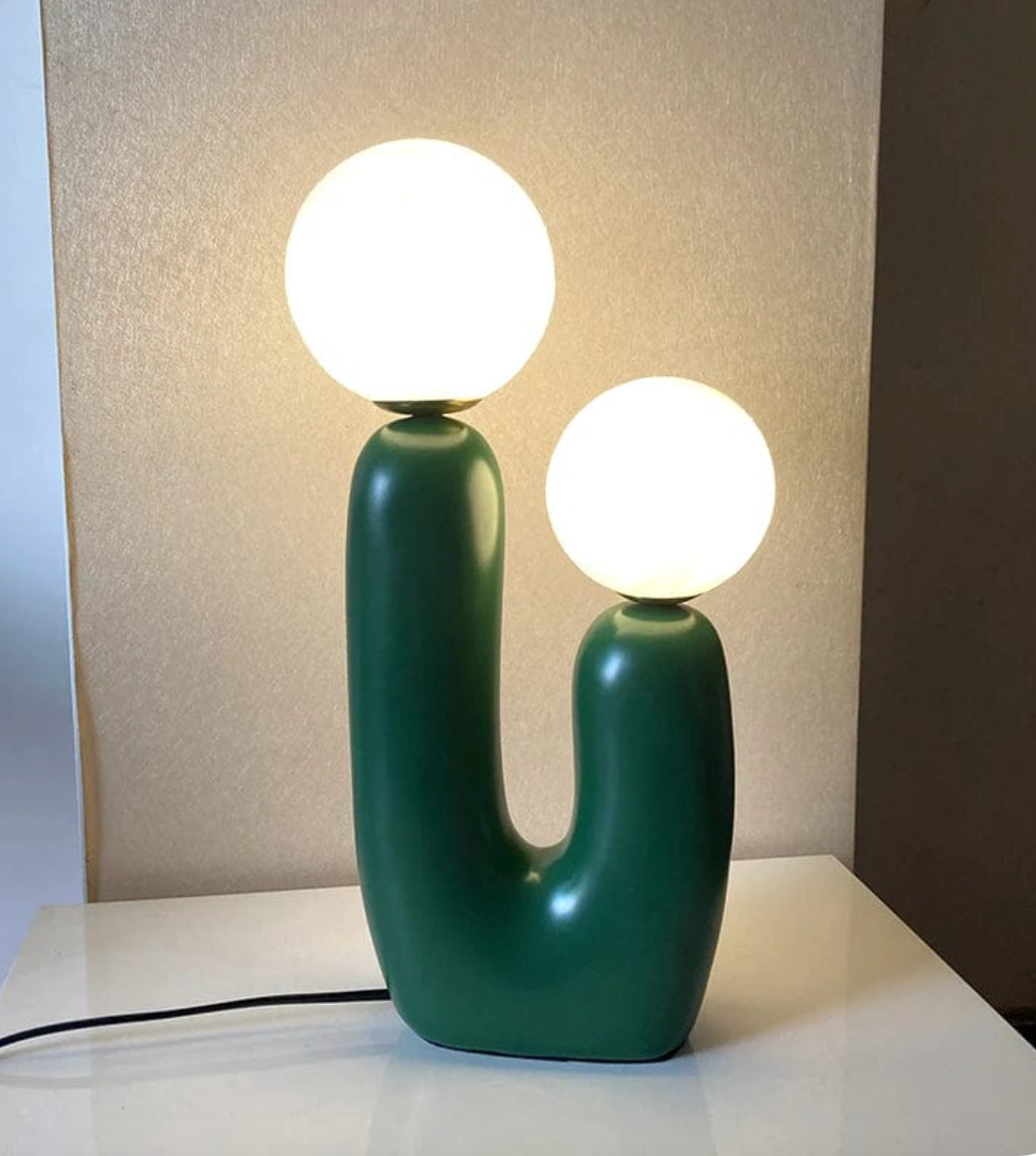 Chic cactus lamp