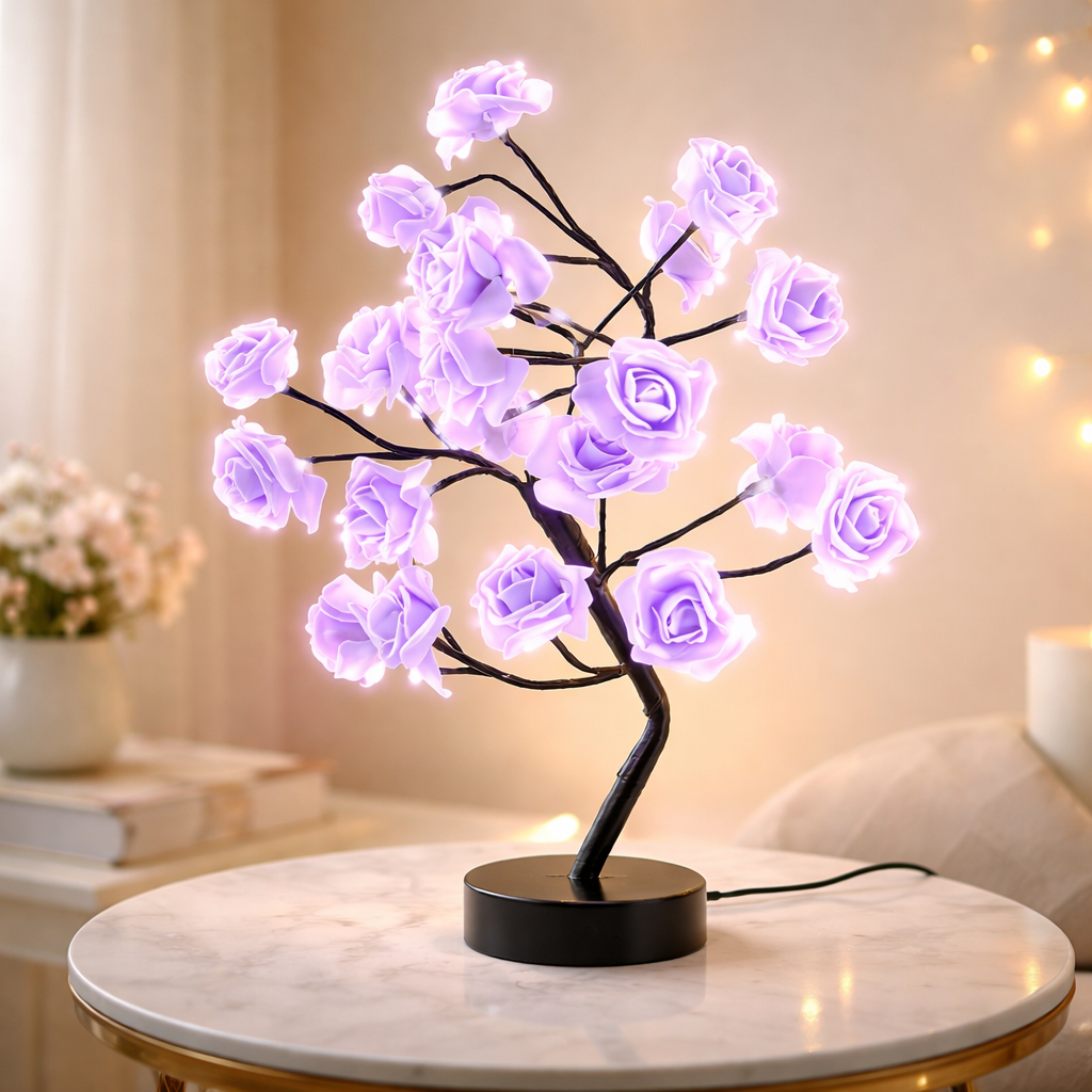 Lampe Arbre de Roses LED