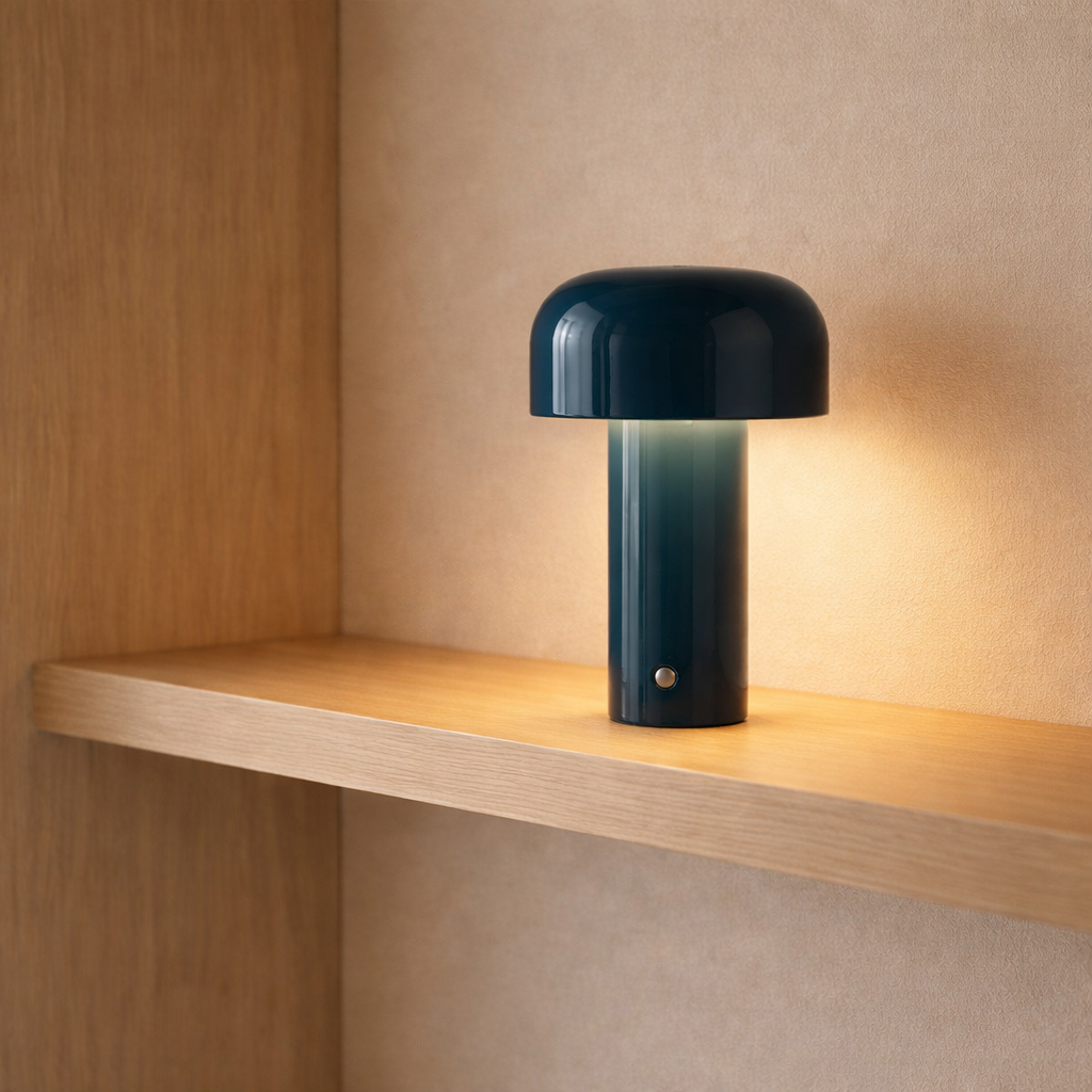 Lampe Champignon Tactile Rechargeable – Design Italien