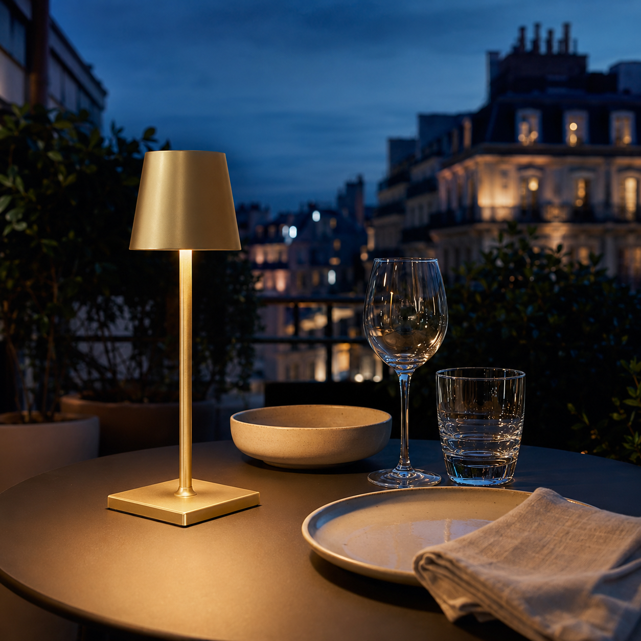 LAMPE NOMADE RECHARGEABLE — INTÉRIEUR & TERRASSE