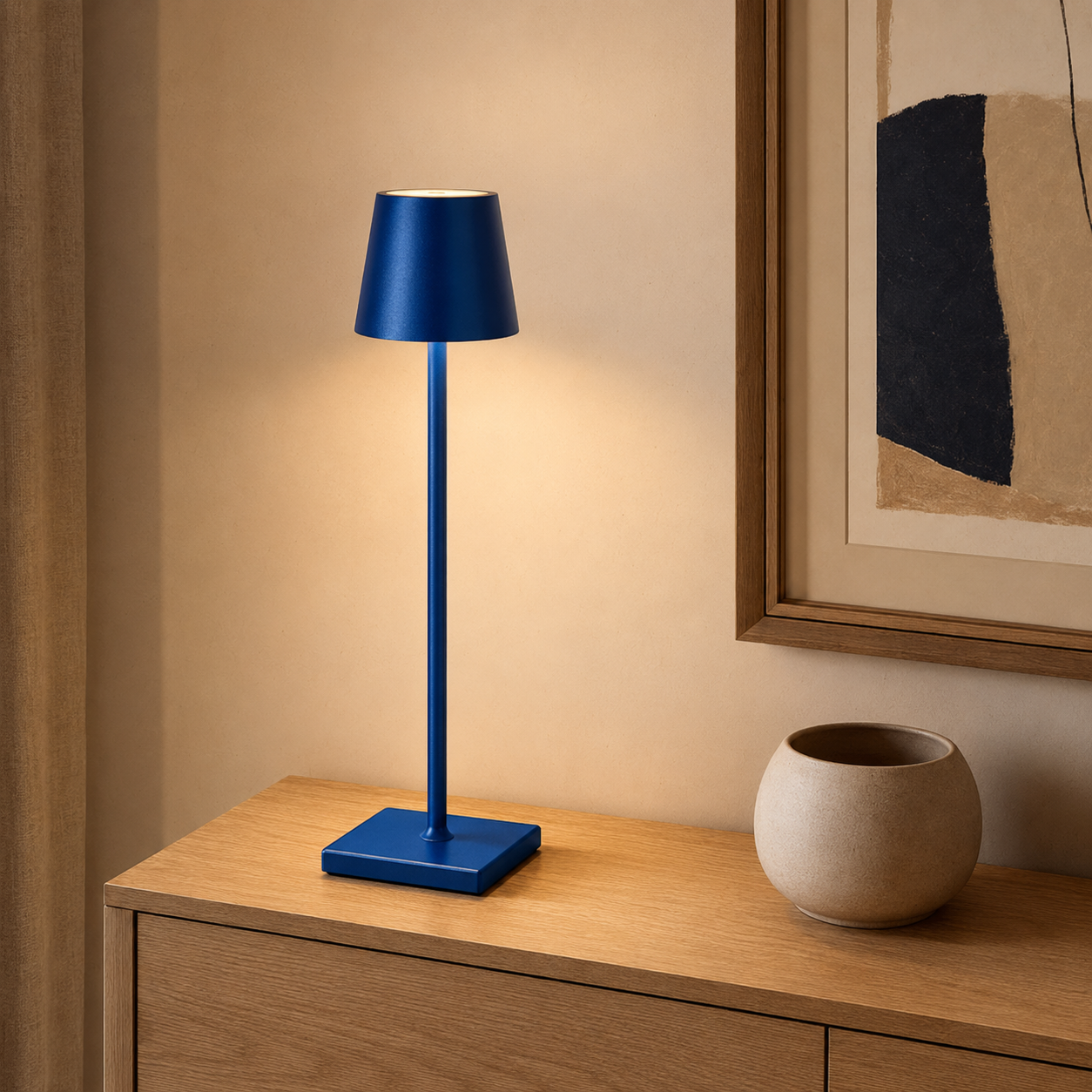 LAMPE NOMADE RECHARGEABLE — INTÉRIEUR & TERRASSE