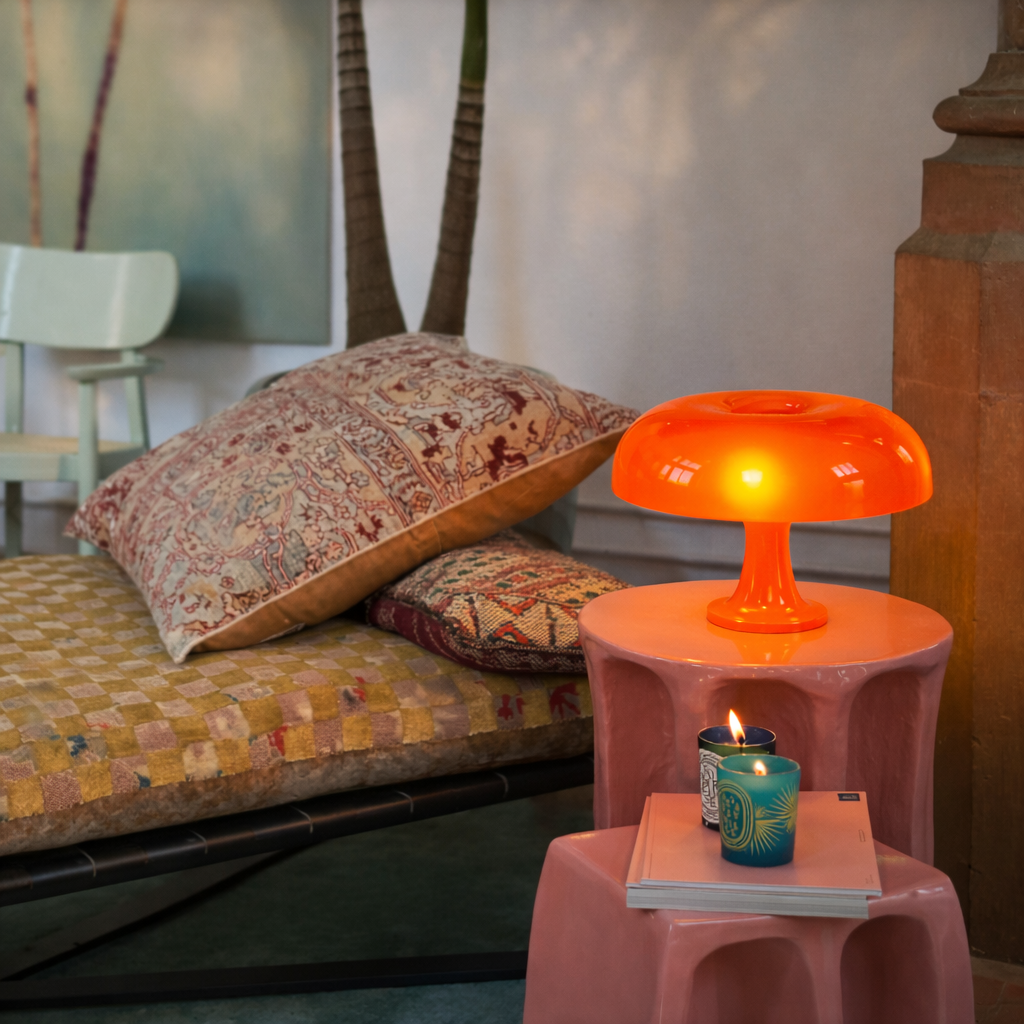 Lampe Champignon Vintage – Design Iconique