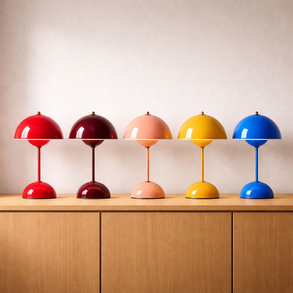 Lampe de Table LED Bourgeon – Design Vintage
