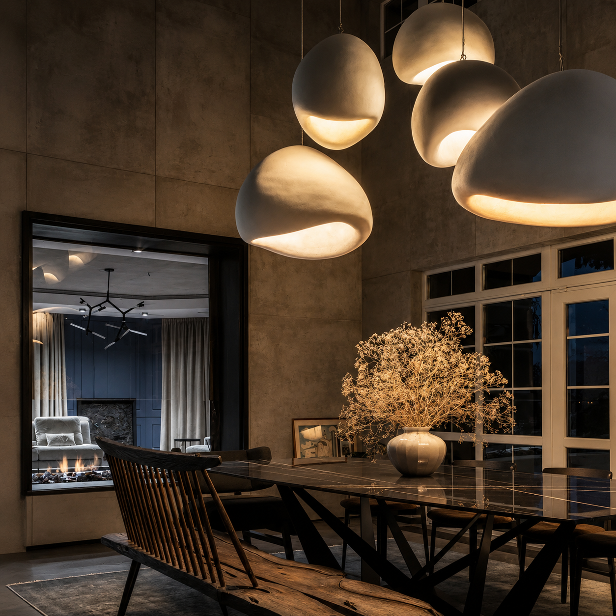 Suspension Scandinave – Design Sculptural