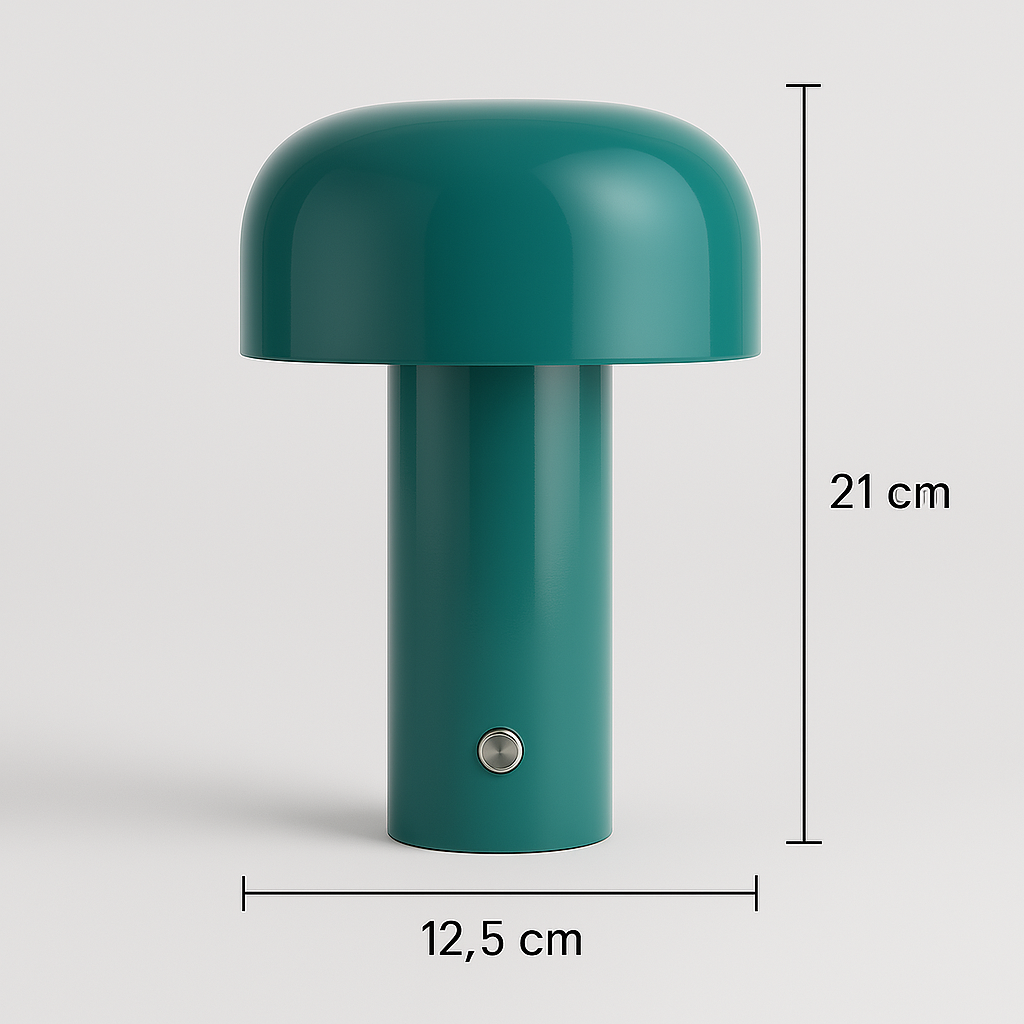 Mushroom tactile lamp | Refined Italian style
