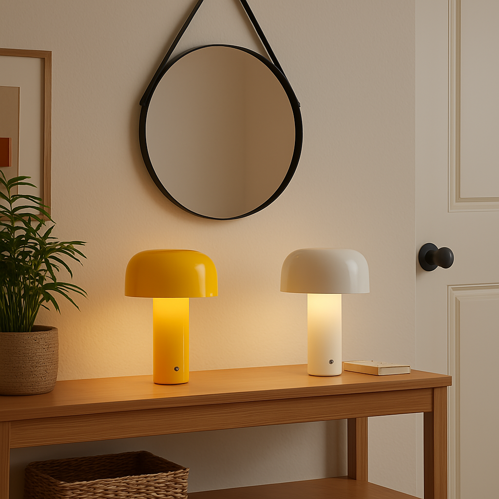 Mushroom tactile lamp | Refined Italian style