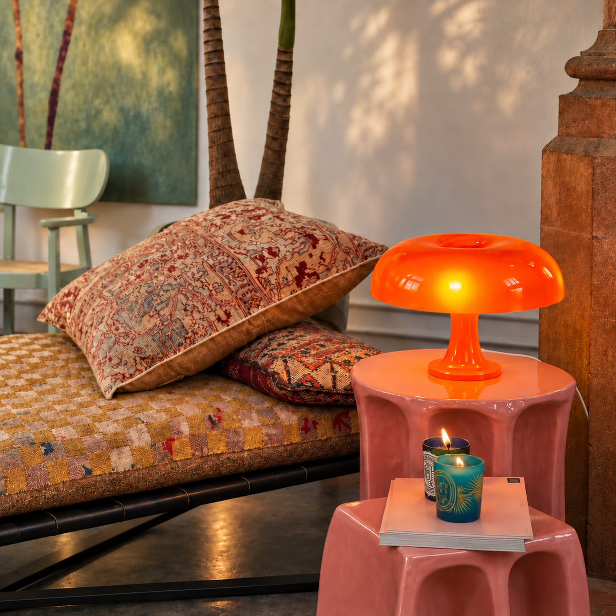 Lampe Champignon Vintage – Design Iconique