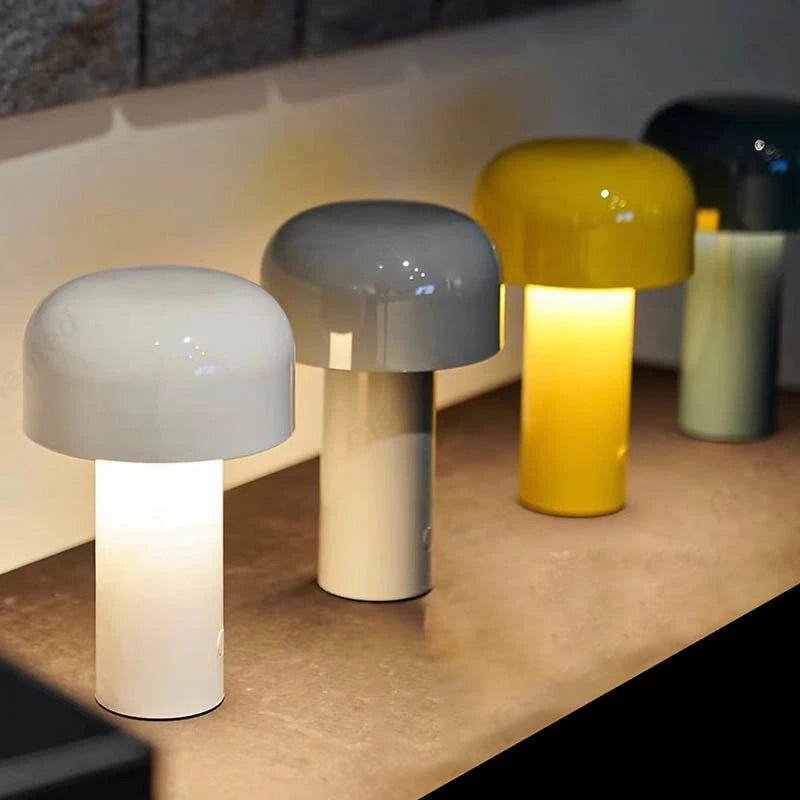 Mushroom tactile lamp | Refined Italian style