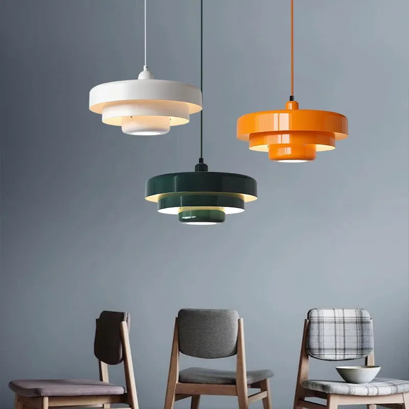 Nordic LED Chandelier Macaron
