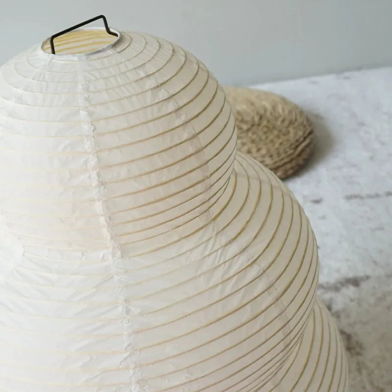Japanese design paper lamp