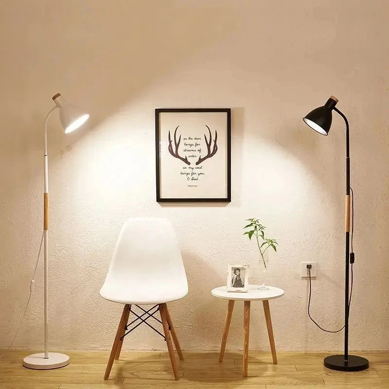 Modern curved lamp
