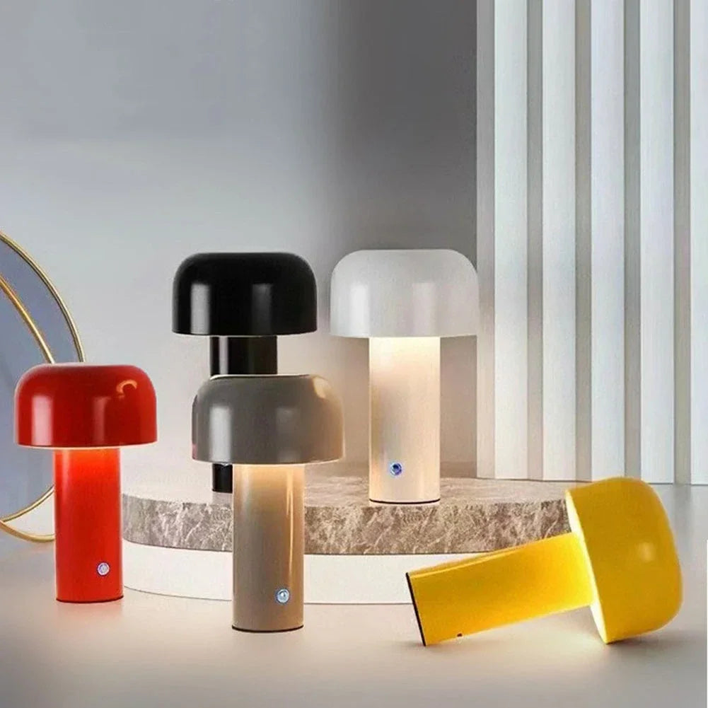Mushroom tactile lamp | Refined Italian style