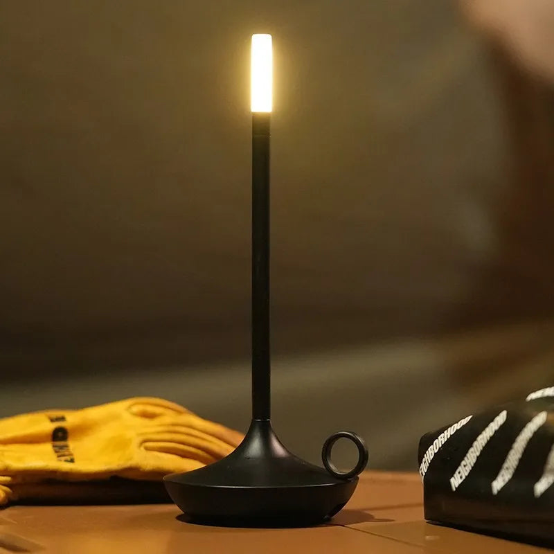 Minimalist candle lamp