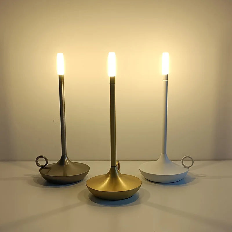 Minimalist candle lamp