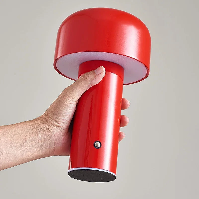 Lampe Champignon Tactile Rechargeable – Design Italien