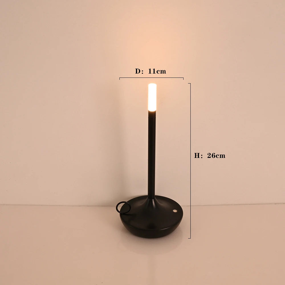 Minimalist candle lamp