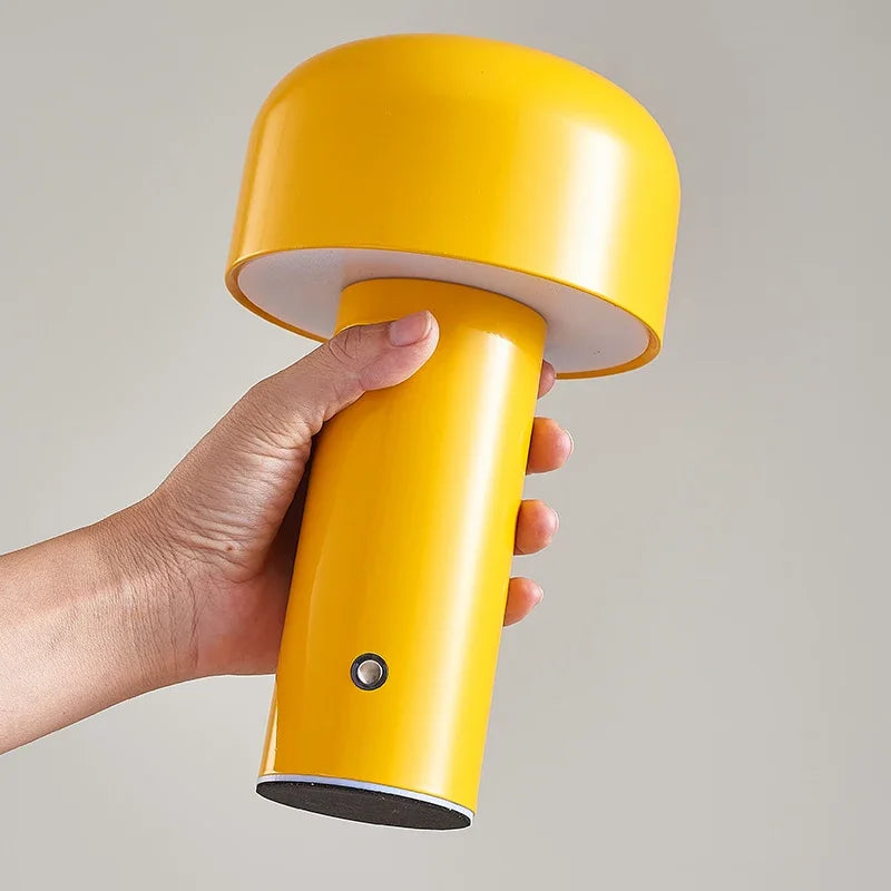 Lampe Champignon Tactile Rechargeable – Design Italien