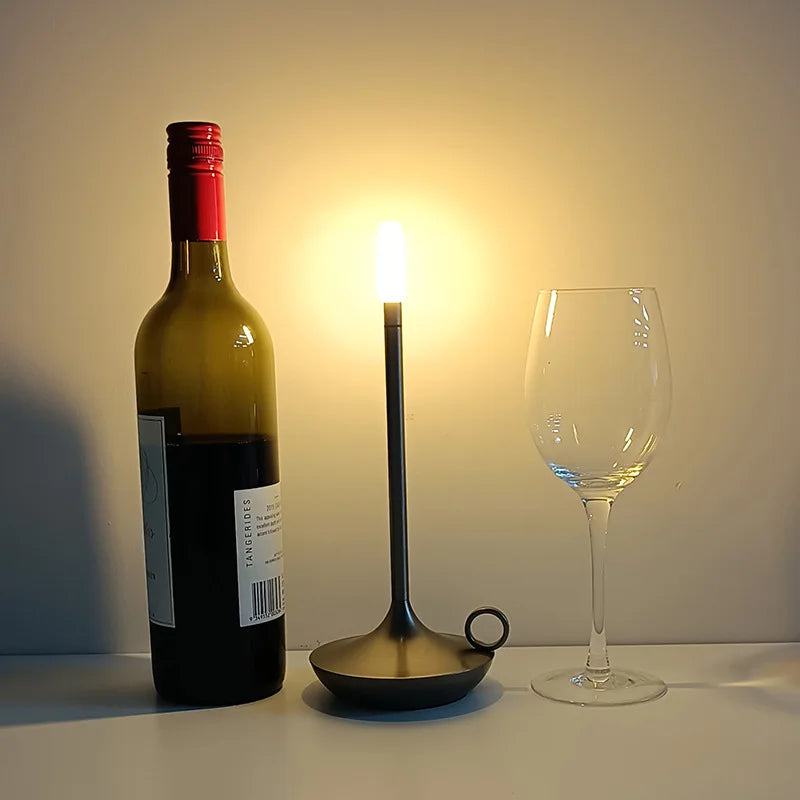 Minimalist candle lamp
