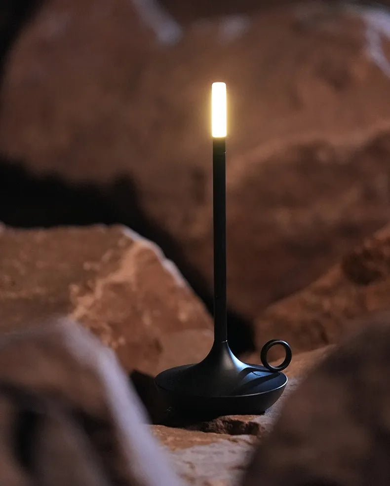 Minimalist candle lamp