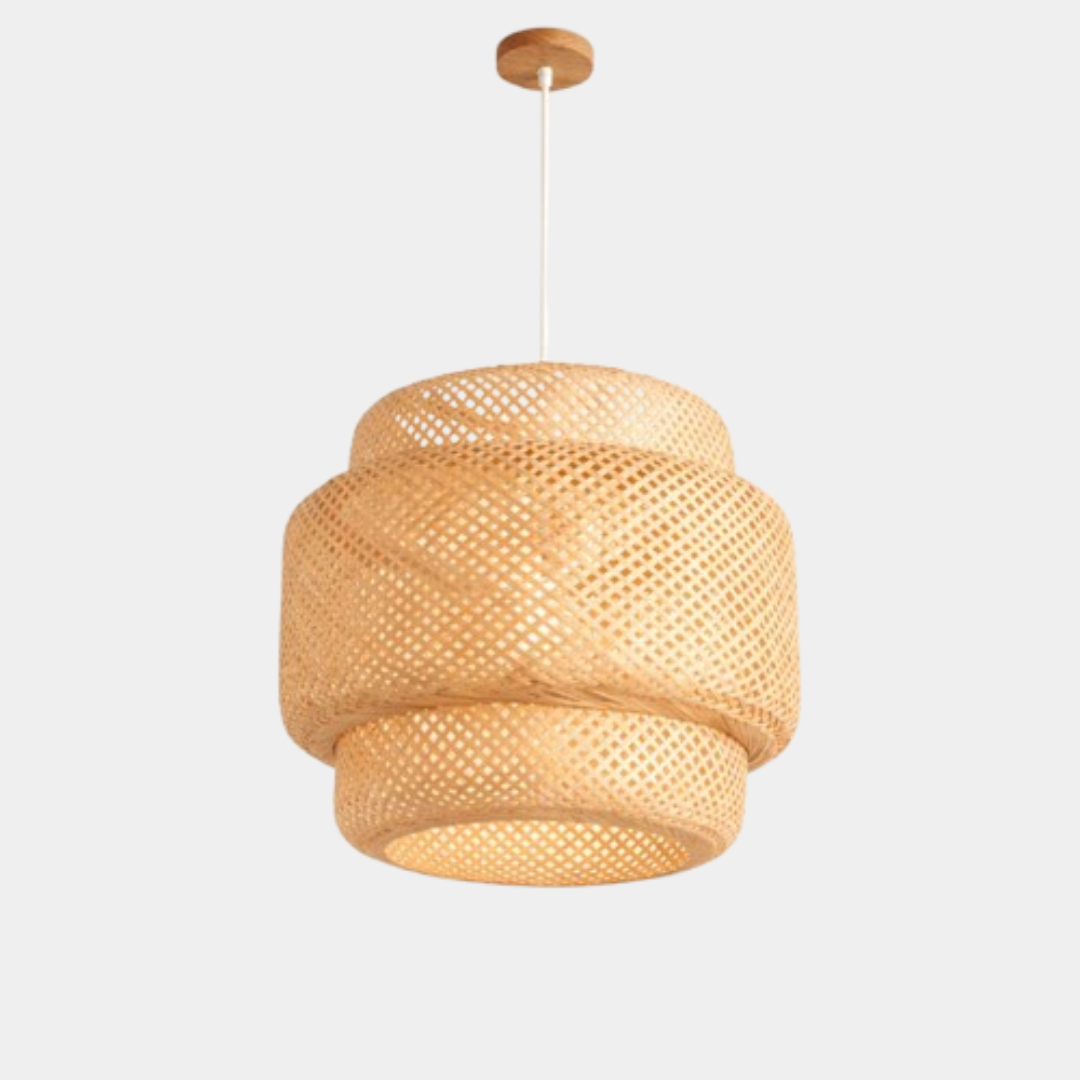 Natural suspension in braided bamboo