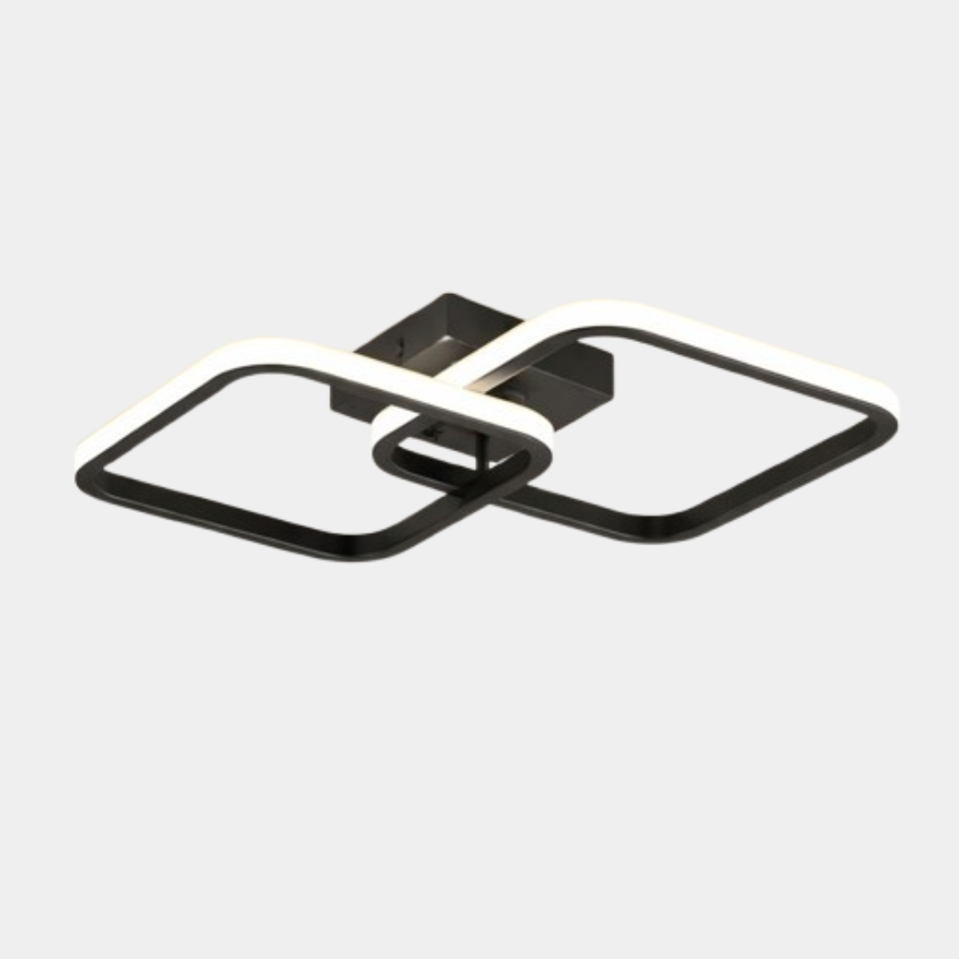 LED ceiling light geometric