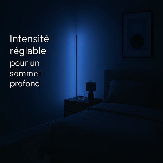 Elegant corner floor lamp