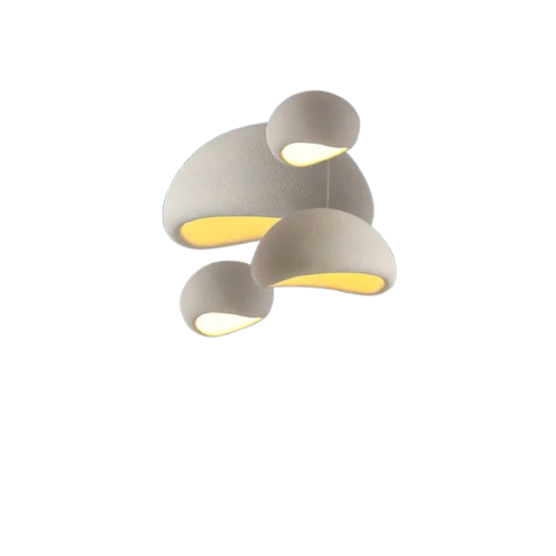 Modern sculptural design suspension