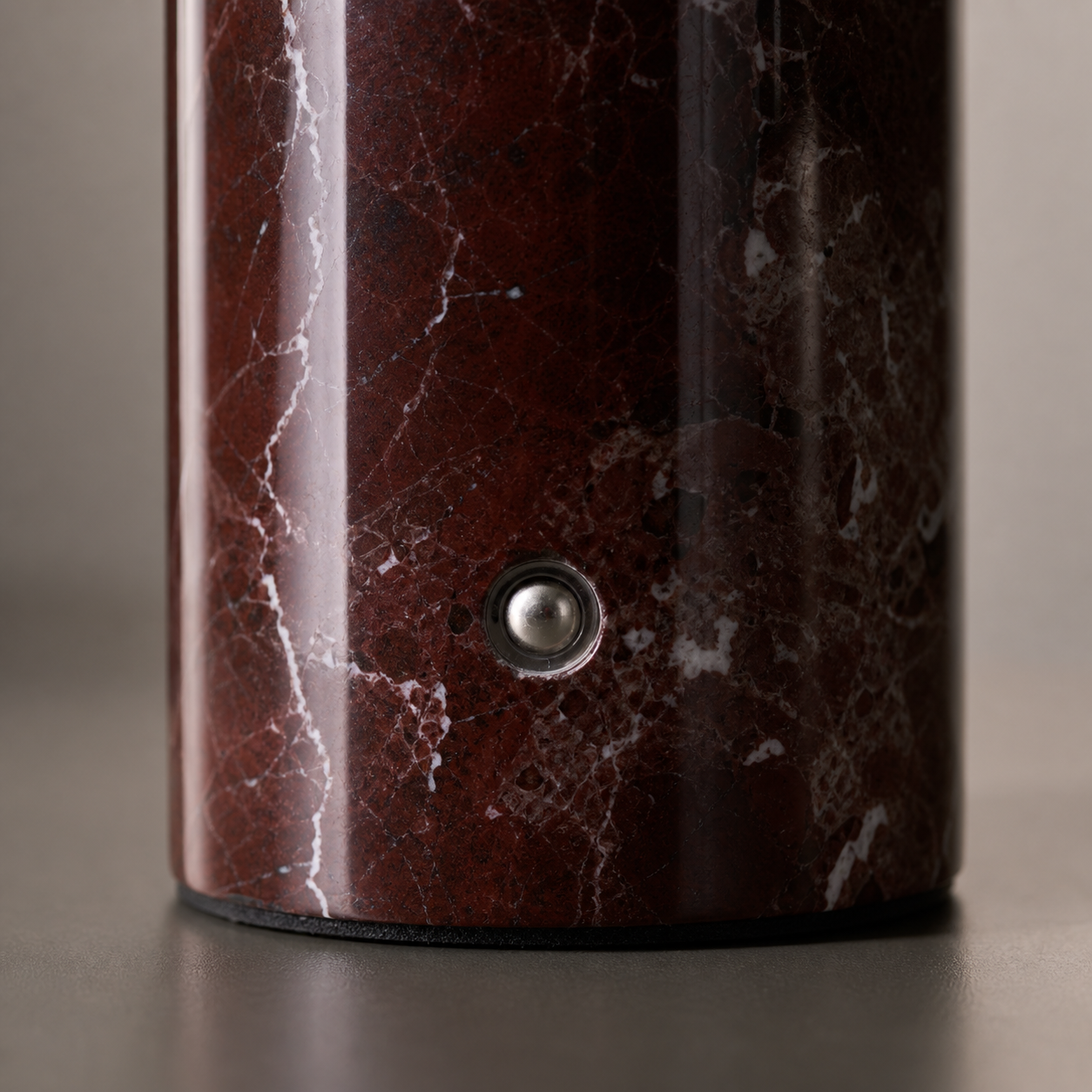 Lampe de Table Marbre & Verre Opalin – Alba