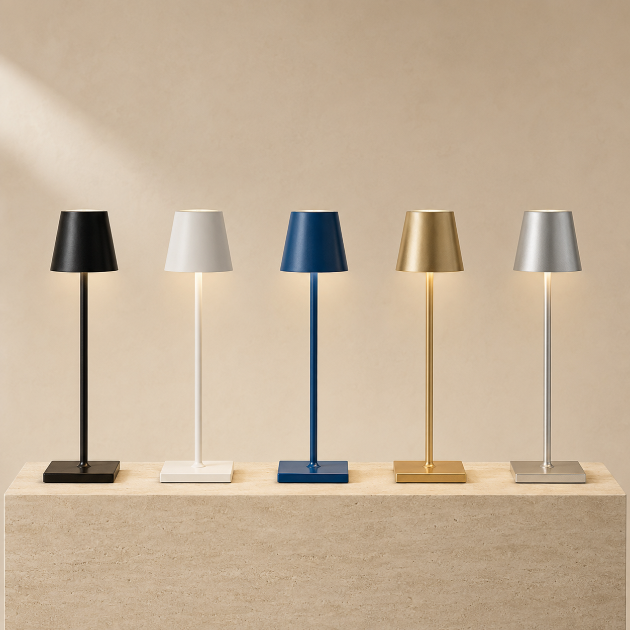 LAMPE NOMADE RECHARGEABLE — INTÉRIEUR & TERRASSE