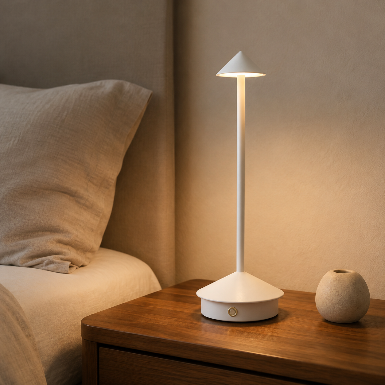 LAMPE NOMADE HALO — RECHARGEABLE & TACTILE