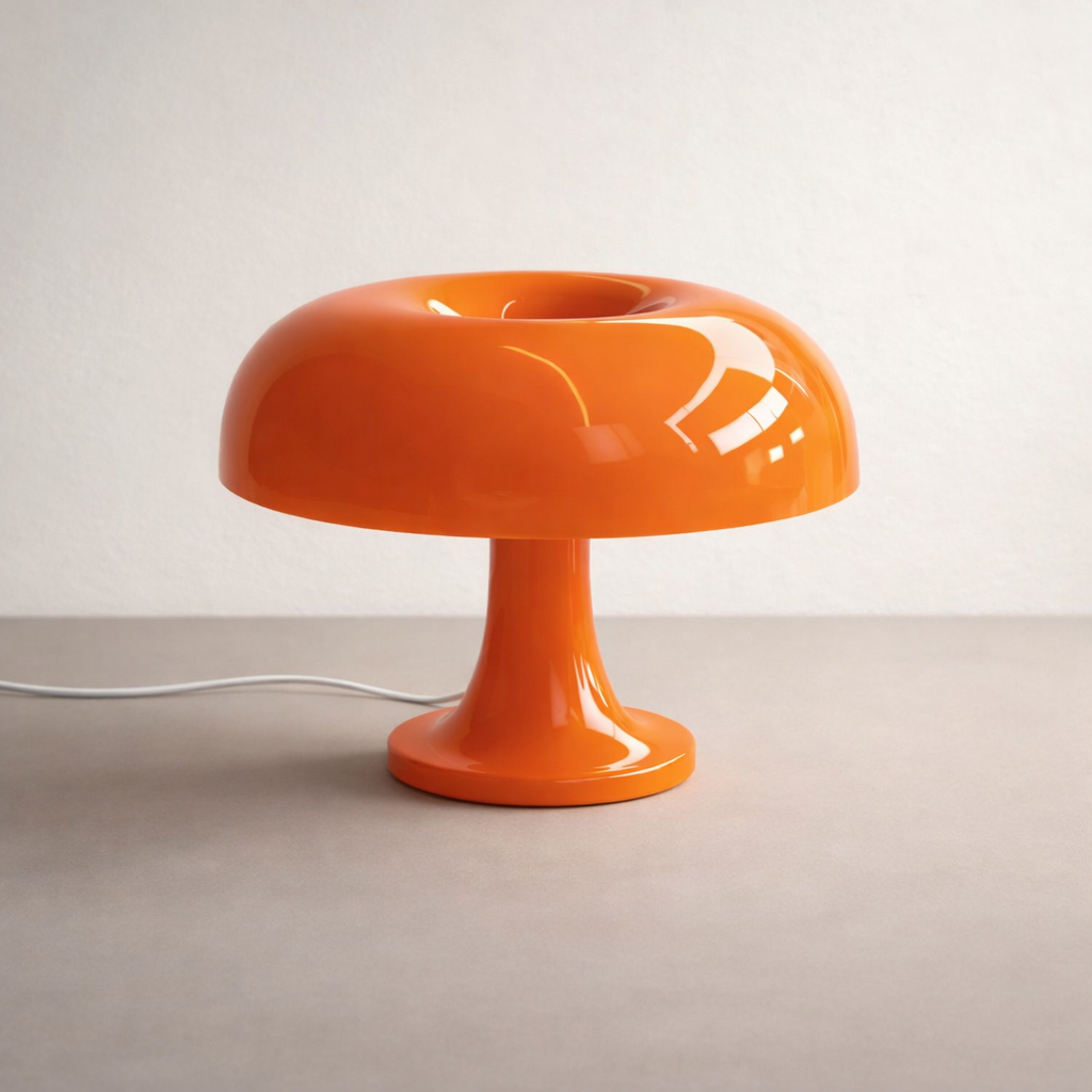 Lampe Forme Champignon Vintage