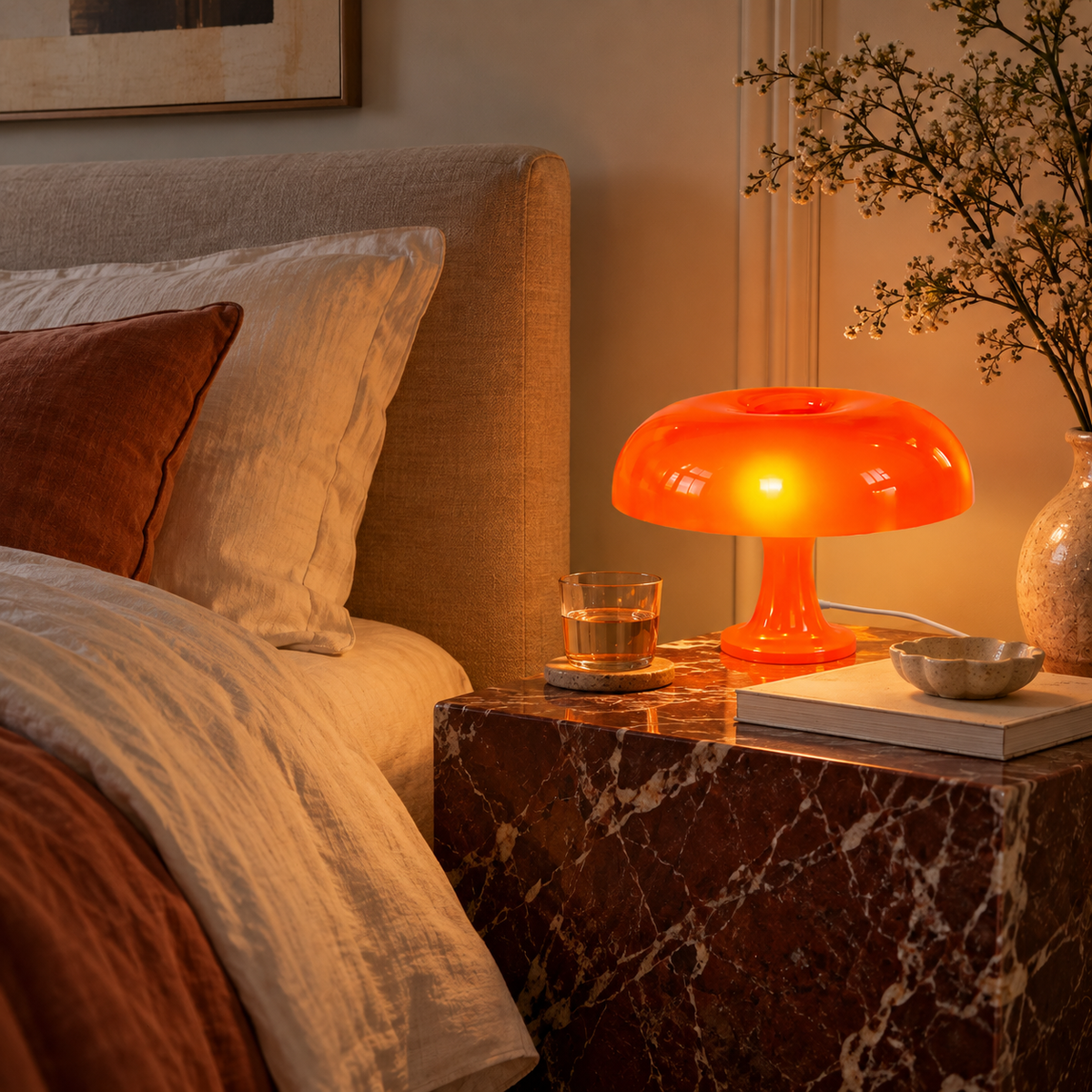 Lampe Champignon Vintage – Design Iconique